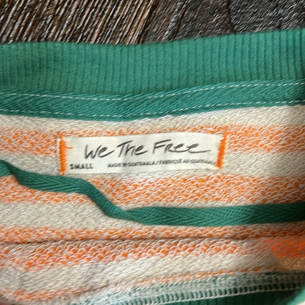 We The Free Classic Striped Oversized Crewneck - Picture 14 of 16